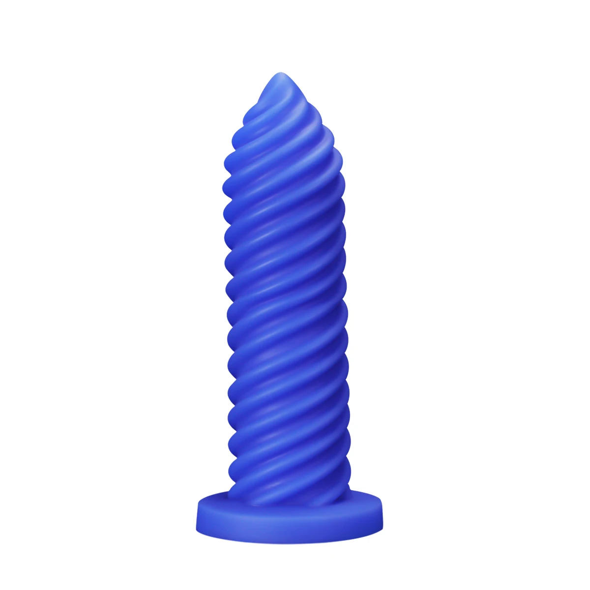 Kikuchi Flexible Spiral Platinum Silicone Dildo Adult Toy with Suction Base  Surge