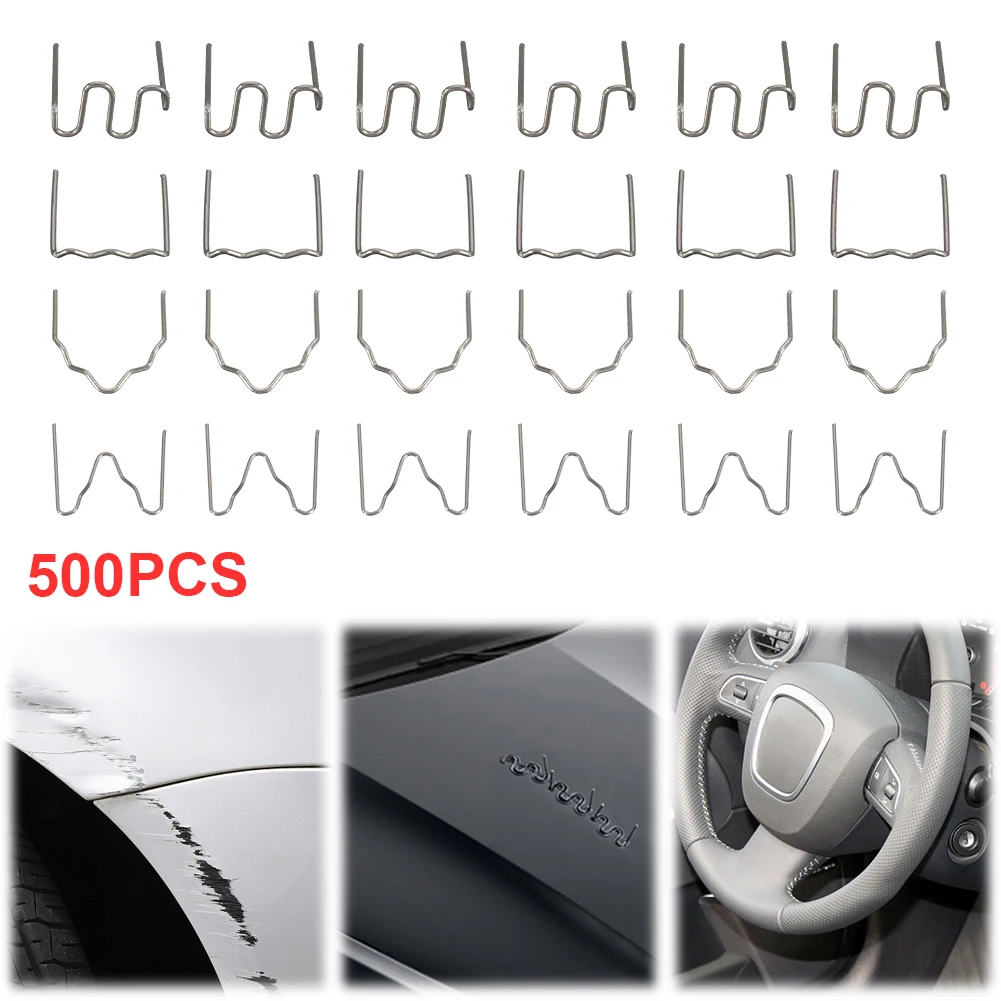 

500 шт. сварочные стержни, сварочные скобы, сварочные скобы для сварки пластика, горячий степлер