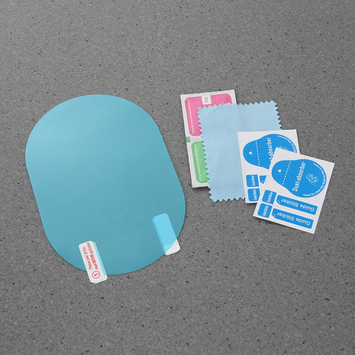 

2Pcs Car Rearview Mirror Protective Film Anti-Fog Anti-Glare Waterproof Rainproof Clear Nano Coating Film for Truck Suv Trailer