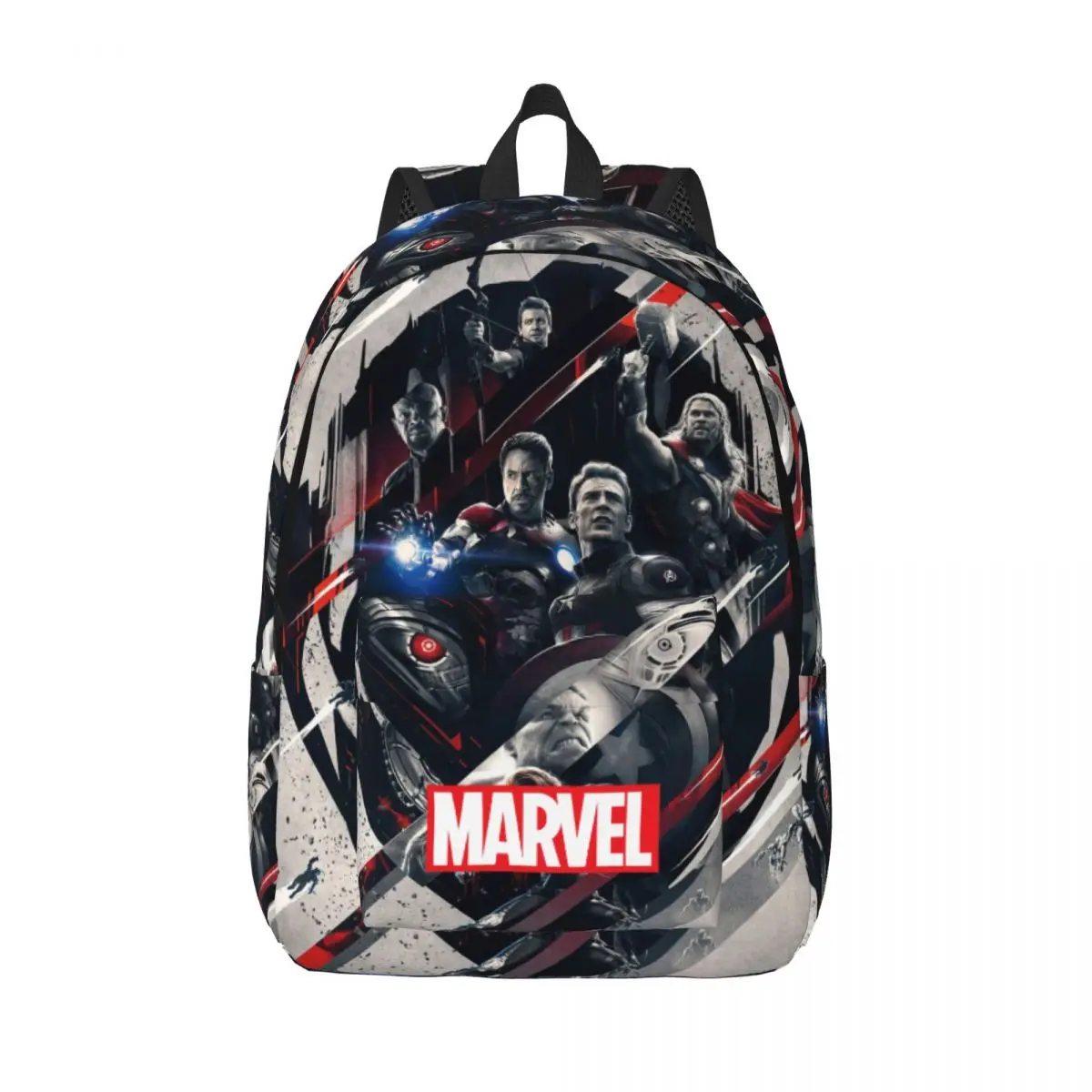 Sac à Dos d'Équipe Marvel Avenger pour Garçon, Cartable Multi-Compartiments, Utilisation Touristique, Randonnée, Rentrée Sв, Cadeau