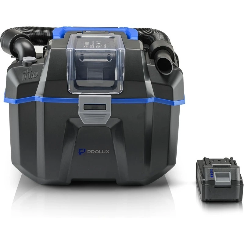 

Cordless Wet/Dry Vacuum, 18V High-Performance Battery, Brushless Motor, Wet/Dry Pickup, & Blower Setting, HEPA Filtration