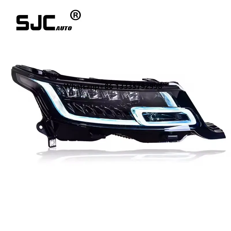 

SJC Auto Car Accessories LED L494 Head Lamps for Range Rover Sport Headlight Plug and Play 14-17 Daytime Running Lamps Hot-sell