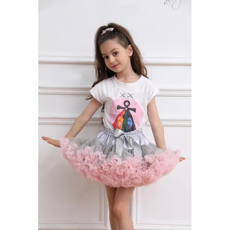 HEIßE Mädchen Tüll Rock Baby Mädchen Kleidung Tutu Pettiskirt Rock Mode Mädchen Kleidung Prinzessin Röcke Rock Für Mädchen Kleidung – Detail 27