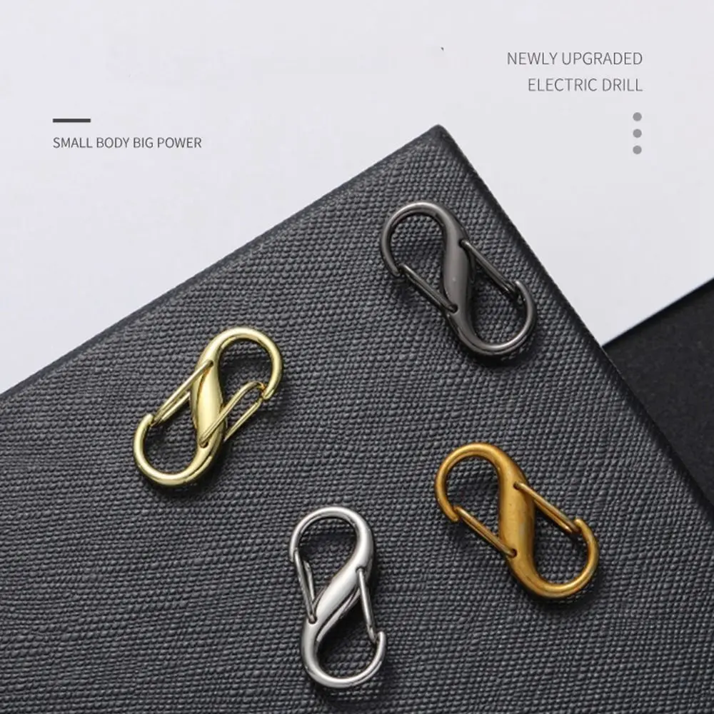 Hook Shortening S Type Shape Clasp Bag Extension Buckle Hardware Accessory Bag Adjustable Buckle Alloy Silver