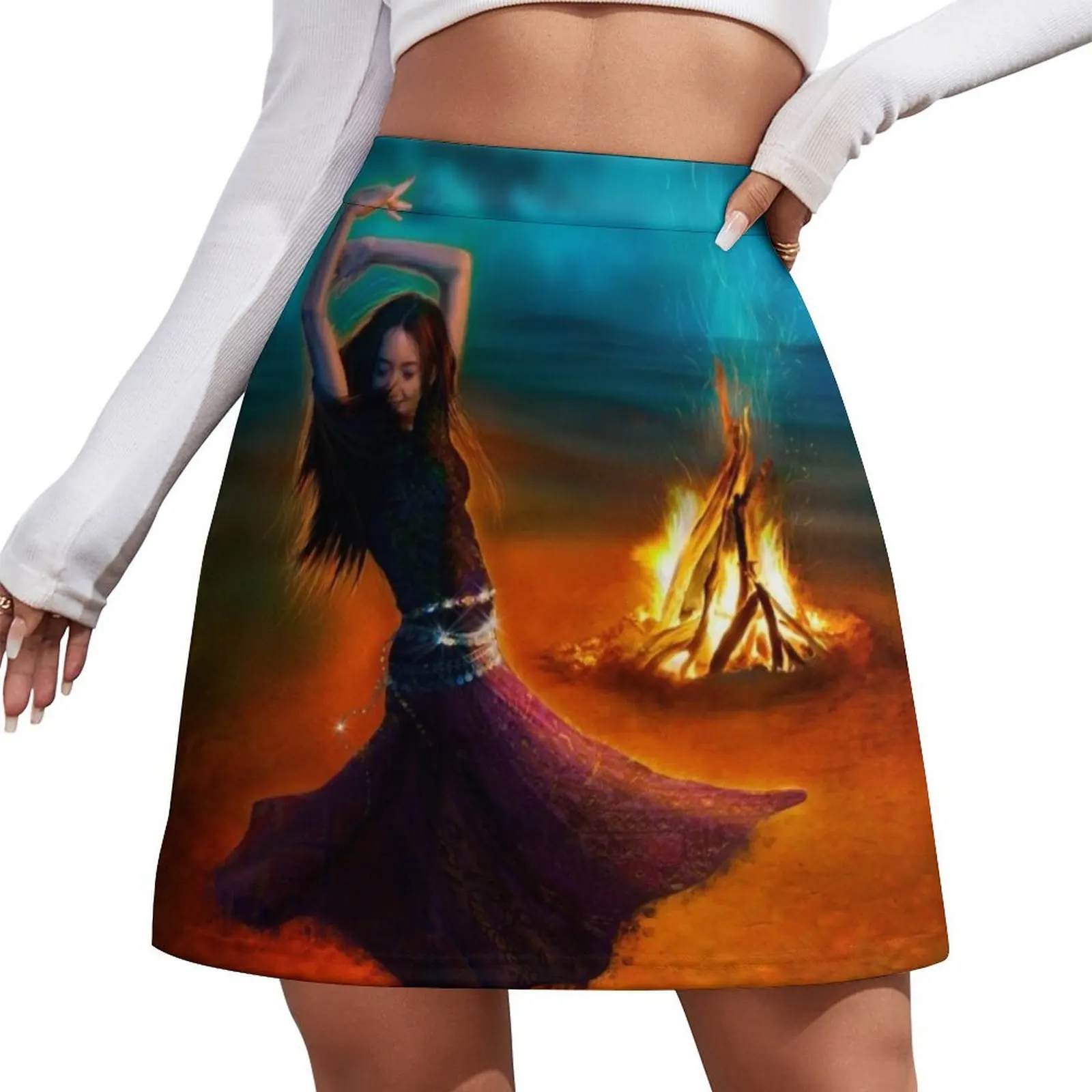 Dance Like a Dervish Mini Skirt korean style clothing skirt skirt Short woman