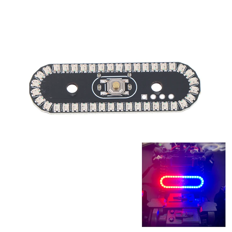 

RGB Drone LED Lights -8-Mode Breathing Light with Gradient Effects,Wireless USB-C Charging Tail Lights for FPV Racing