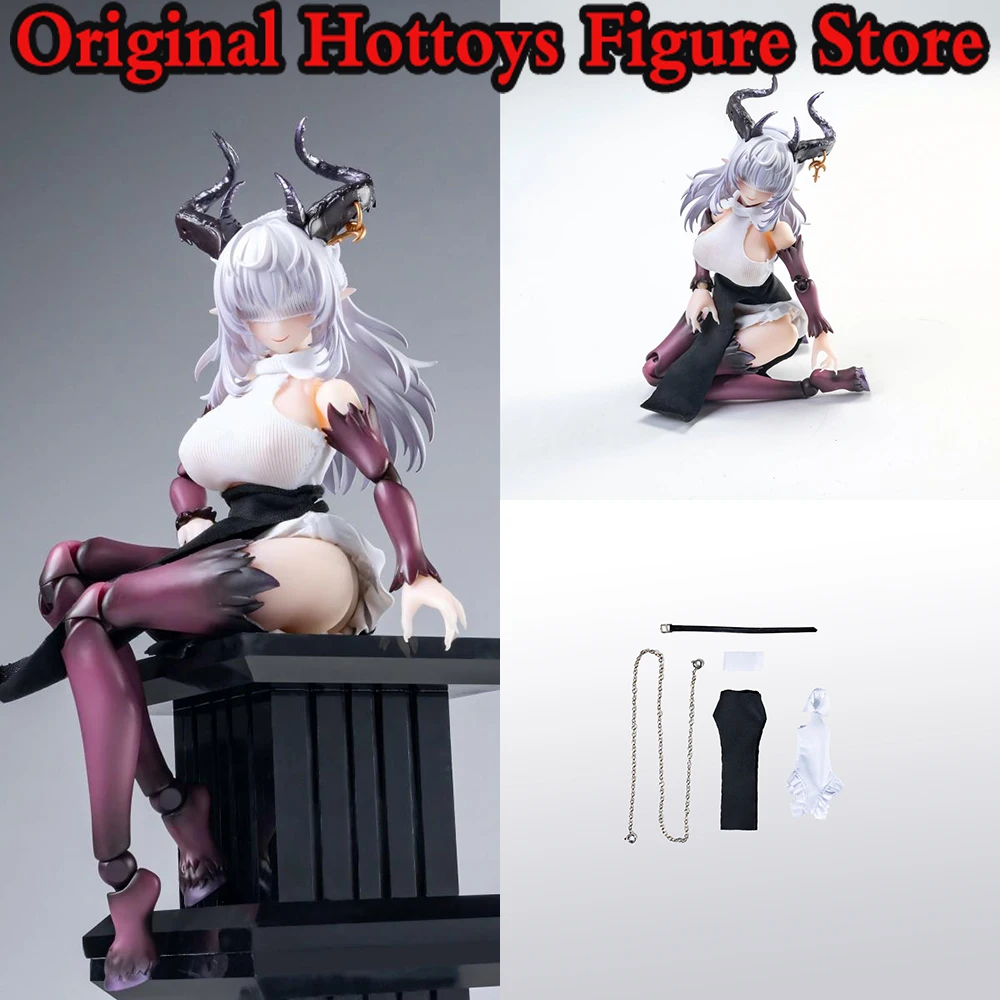 C011-EX01 1/12 Scale Female Soldier Clothes The Succubus-Lustia Slim Trend Nun Costume Fit 6-inches Action Figure Model Doll