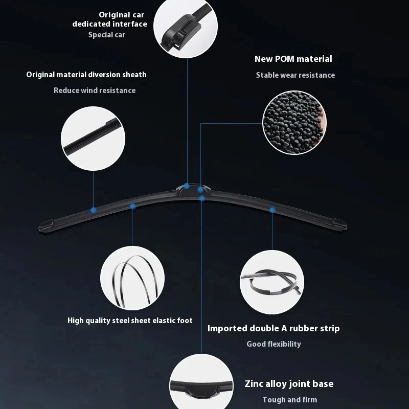 شفرات ممسحة الزجاج الأمامي لسيارة شيفروليه تاهو لسيارة جي إم سي يوكون MK 3 22 "22" الزجاج الأمامي 2007 2008 2009 2010 2011 2012 2013 #3