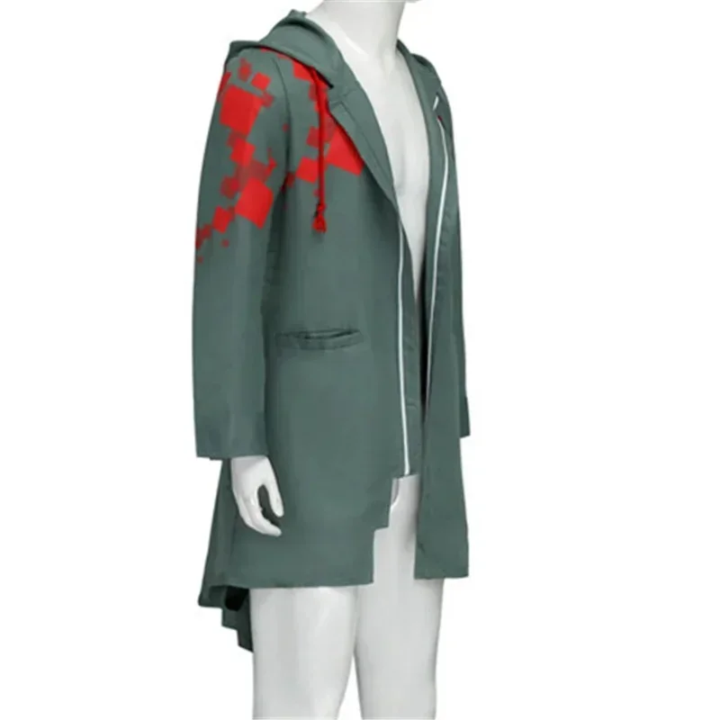 Anime Super Danganronpa 2 Nagito komaeda cosplay costumes jacket T-shirt wig Halloween costume anime figure clothes suit