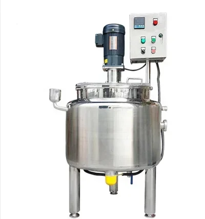 

Stainless Steel Mixing Tank with Agitator Small Liquid Water Mixing Tank with Homogenizer Machine Perfume Making Machine Stirrer