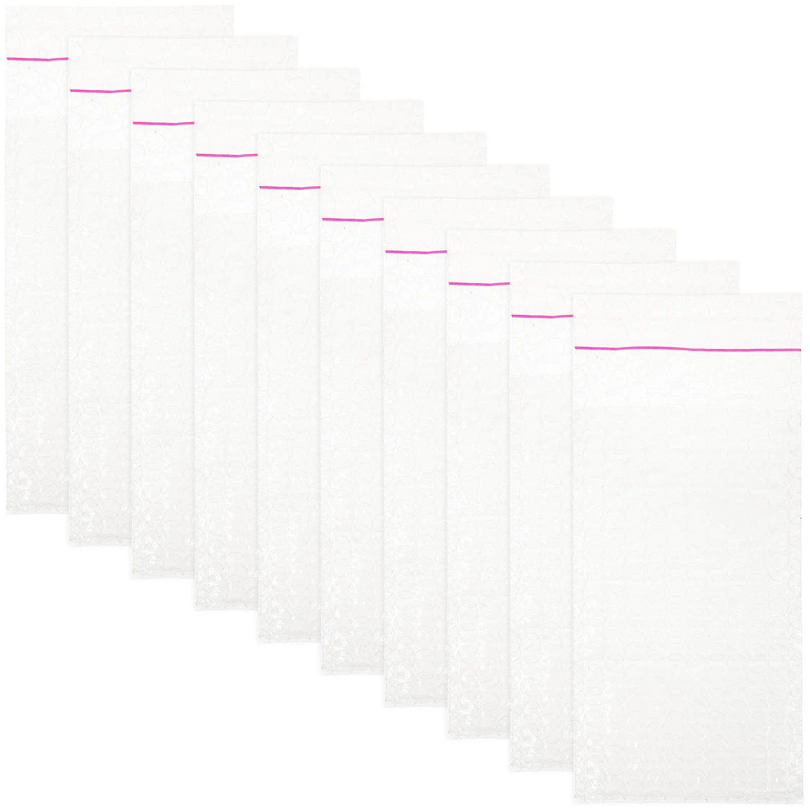 50 stuks doorzichtige gewatteerde enveloppen duurzame pe-materiaalverpakking voor kleine zakelijke benodigdheden verpakking voor kleine bedrijven