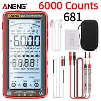 ANENG 681 Smart Digital Multimeter Non-contact Voltage Tester Machine 6000 Counts AC/DC Voltmeter Ammeter Current Tester Meter