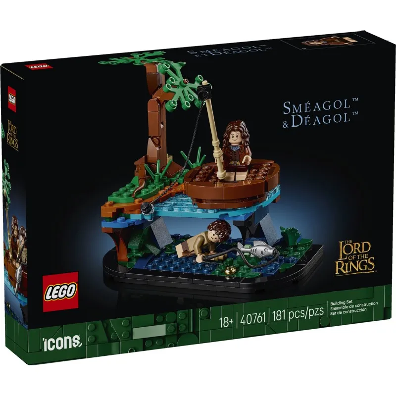 Descubre el LEGO® Icons Sméagol y Déagol: Una Colección Épica para los Fans de La Comunidad del Anillo