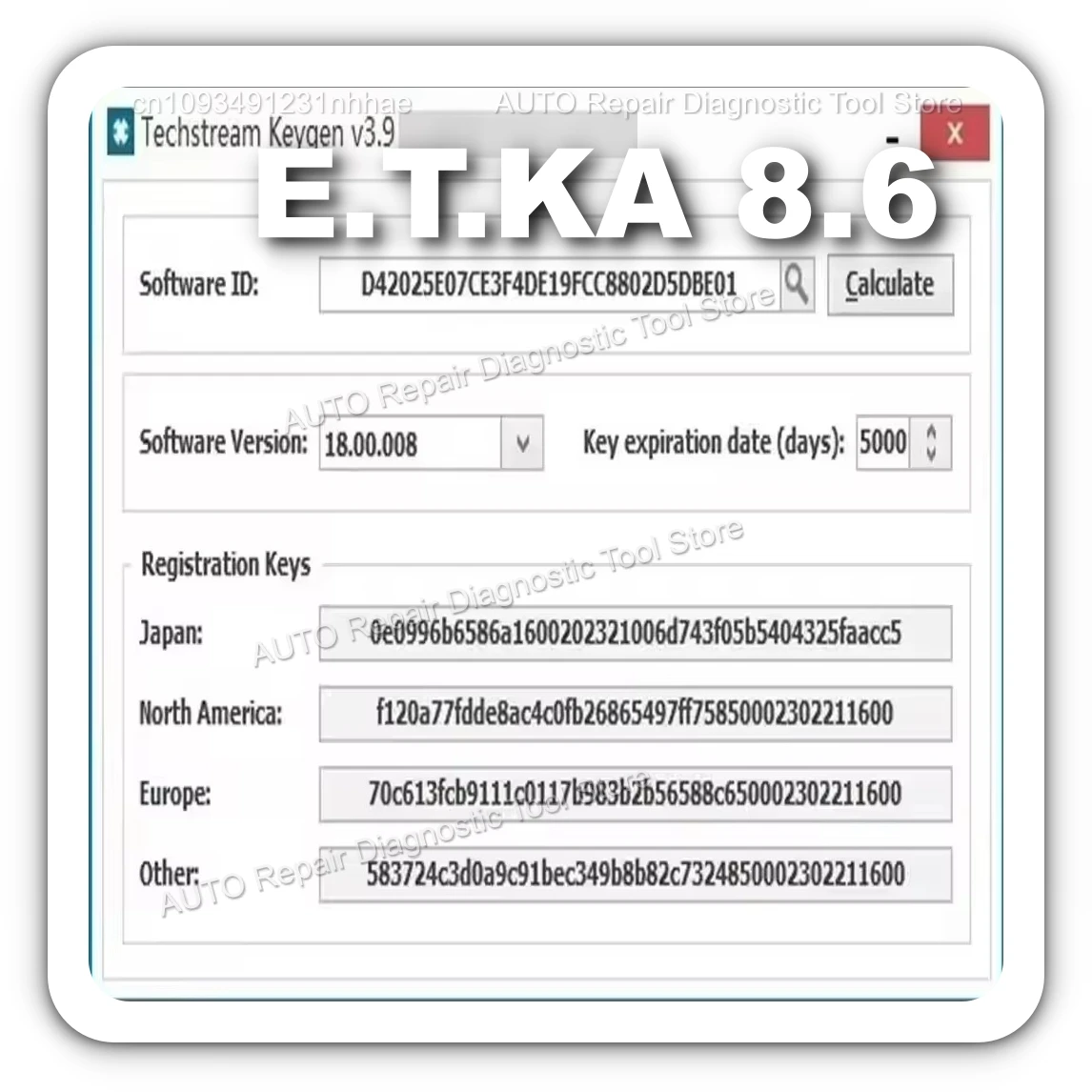 2025 ¡CALIENTE! Software Etka 8,6, Software de reparación de automóviles, grupo de vehículos, catálogo de piezas electrónicas para A-udi para V-W SE/AT+SKO/DA ETKA