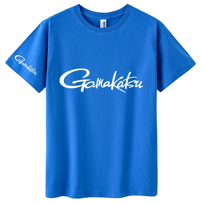 Love Fishing Gamakatsu T-Shirt Love Fish Outdoors Herren Neue Marke 100% Baumwolle Hochwertiger Druck Sommer Kurzarm T-Shirt – Detail 3