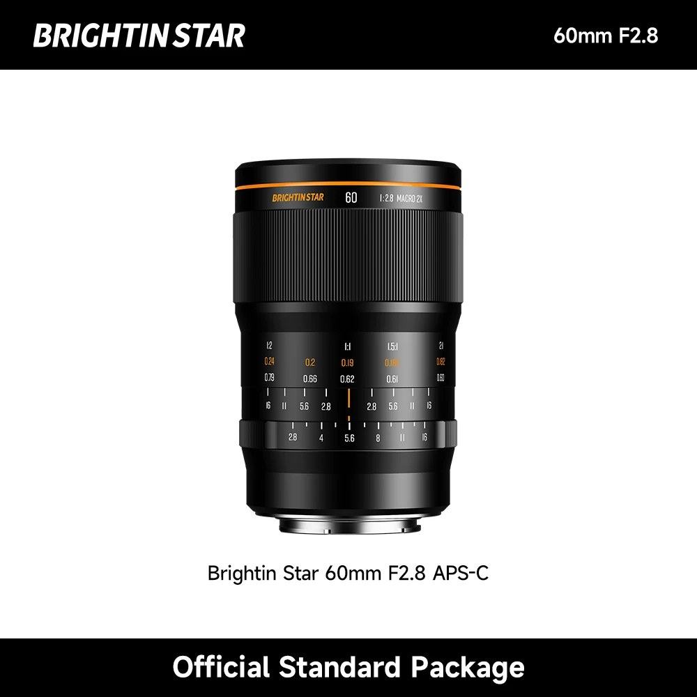 ブライトンスター 60mm F2.8 マクロレンズ 2倍 マニュアルフォーカス