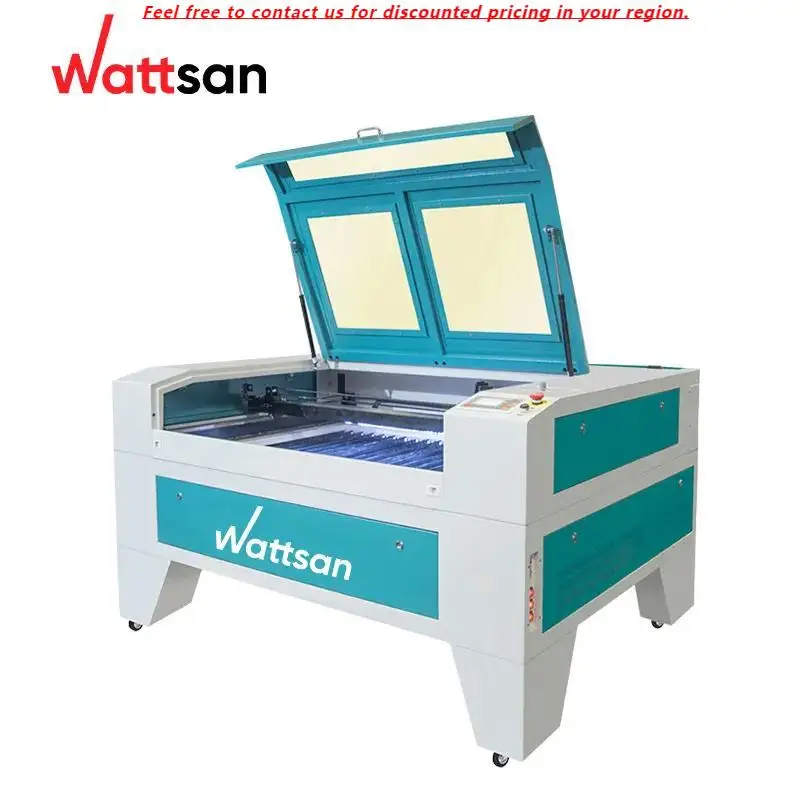 

Wattsan 1290 ST Duos 1200*900mm 80W 100W 130W CO2 Laser Cutting And Engraving Machine