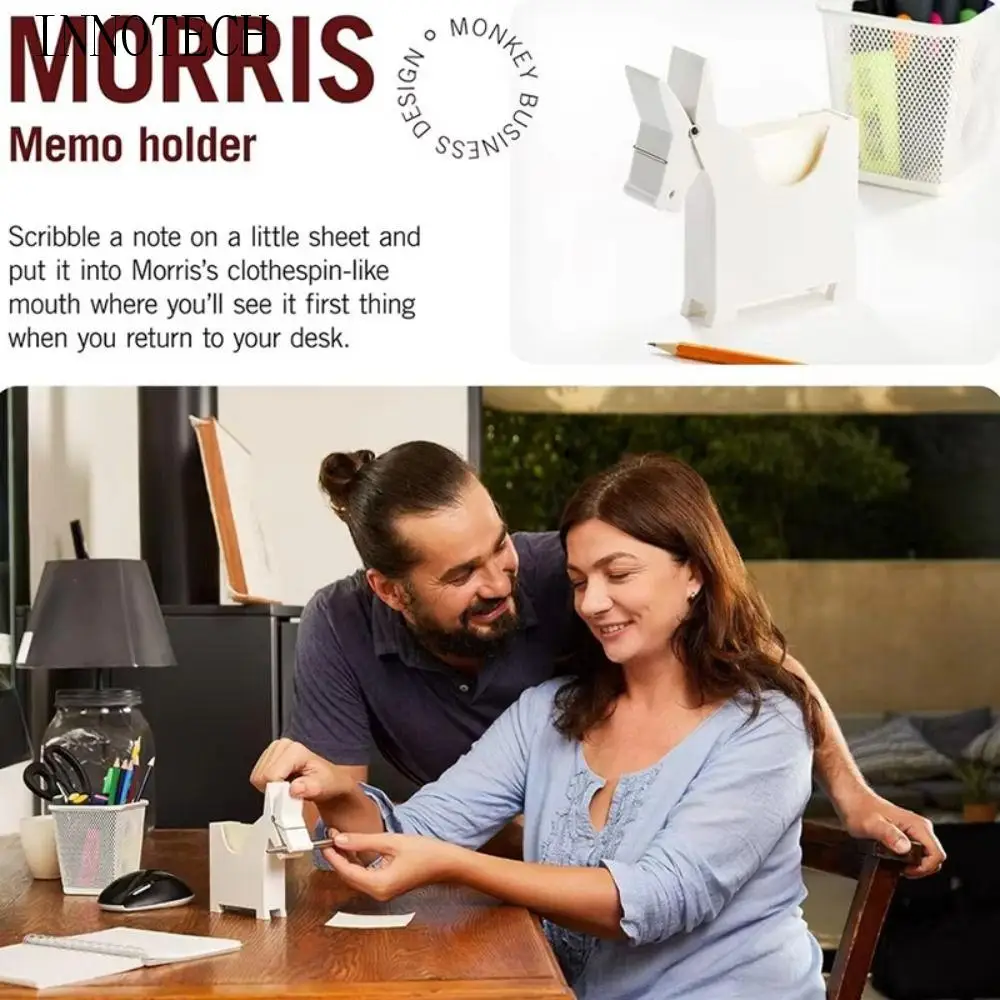 

Card Organizer Desktop Memo Holder Storage Handmade Mule Note Holde Portable Anti-slip Mule Desktop Holder Desk Accessories
