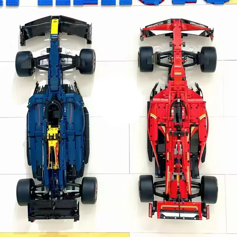 التقنية RB20 SF24 455/1361/1432/1639/1642 قطعة F1 سباق السيارات أداء اللبنات الرياضة سيارة MOC نموذج الكبار أطقم دمى هدايا