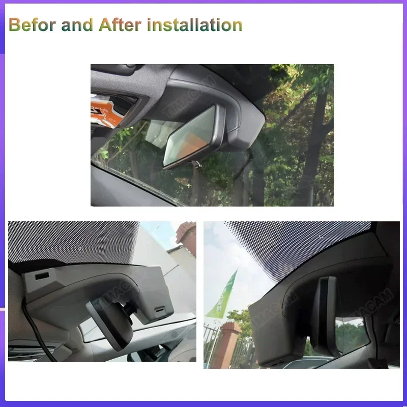 4K 2160P 24H Dash cam 2K Wifi Car Dvr ل Volkswagen VW id4 id 4 ID.4 لشركة فولكس فاجن id5 id 5 ID.5 لشركة فولكس فاجن id6 id 6 ID.6 2020 2021 2022 #2