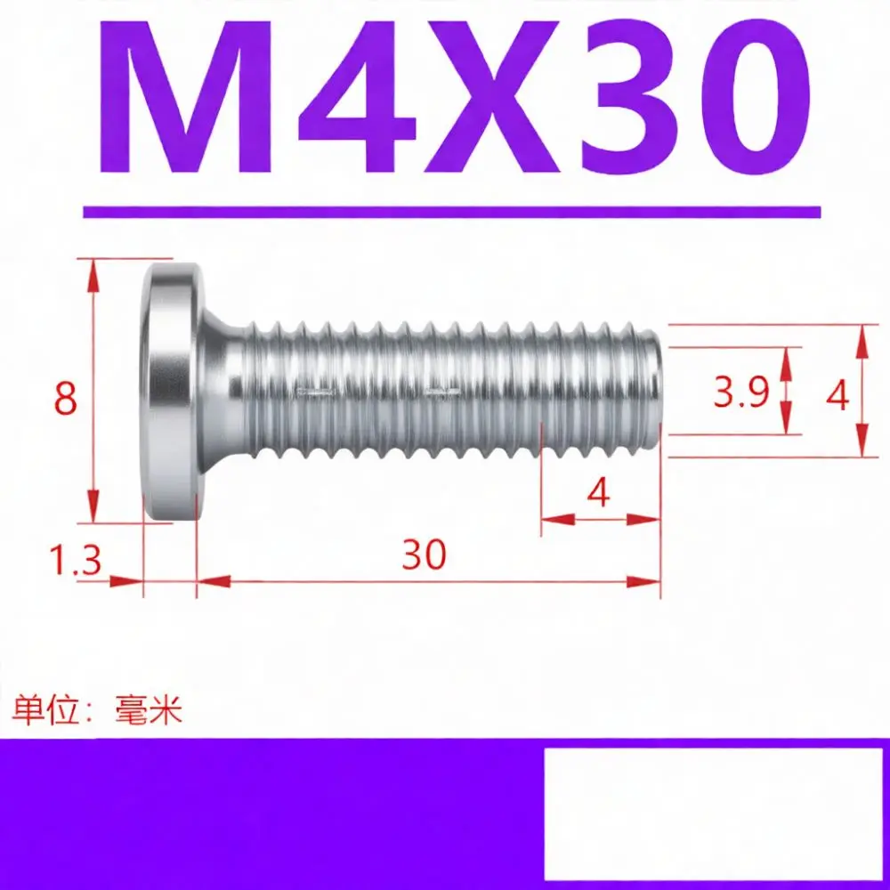 Zinc Plated Semi Tubular Rivets Flat Head Carbon Steel Fasteners Professional Industrial Hardware For Metal Fabricating M3 M8