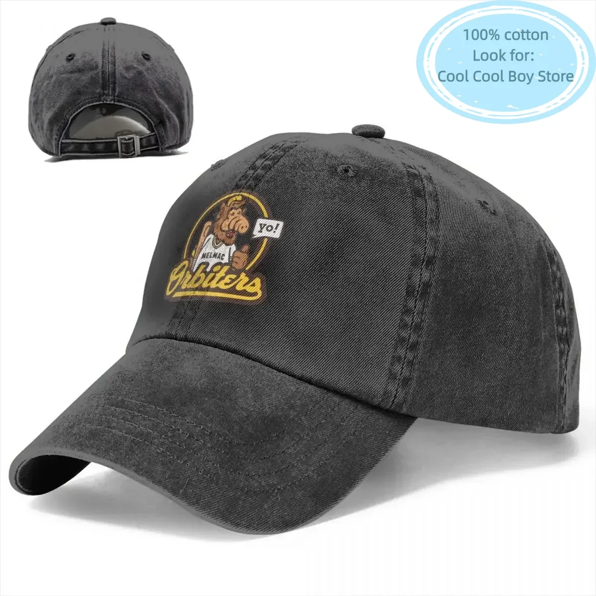 Orbiters Baseball Caps Peaked Cap ALF The Animated Series Sun Shade Cowboy Hats for Men Trucker Dad Hat