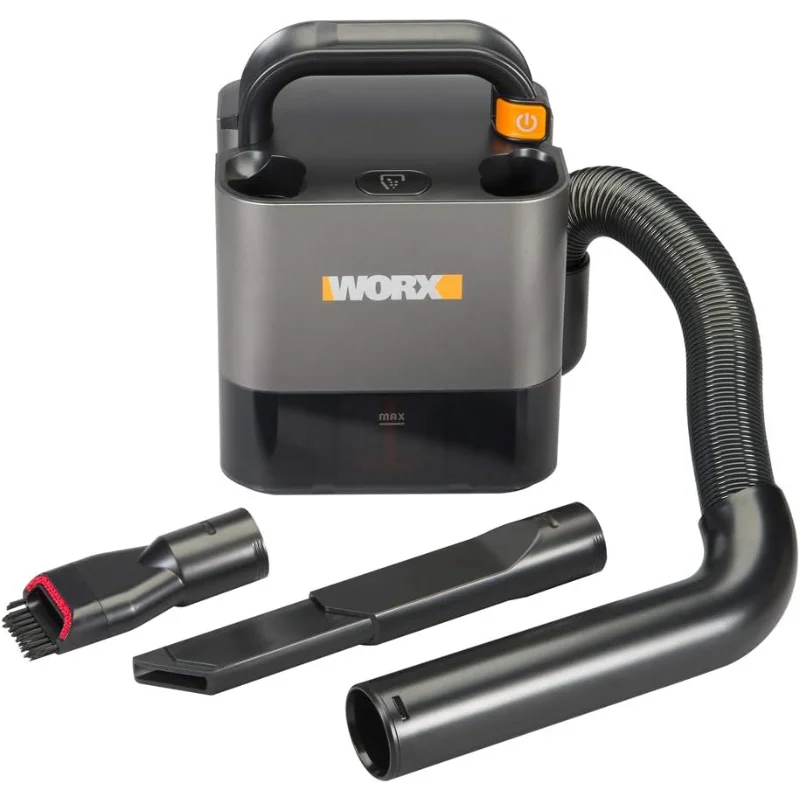 WORX WX030L 20V Power Share Cordless Cube Vac Aspirador compacto, preto
