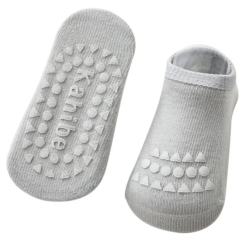 Baby Knies chützer Socken Set einfarbige Anti-Rutsch-Socken Kniesc honer Kind kriechen Sicherheit Bodens ocken Knies chützer für Mädchen Jungen