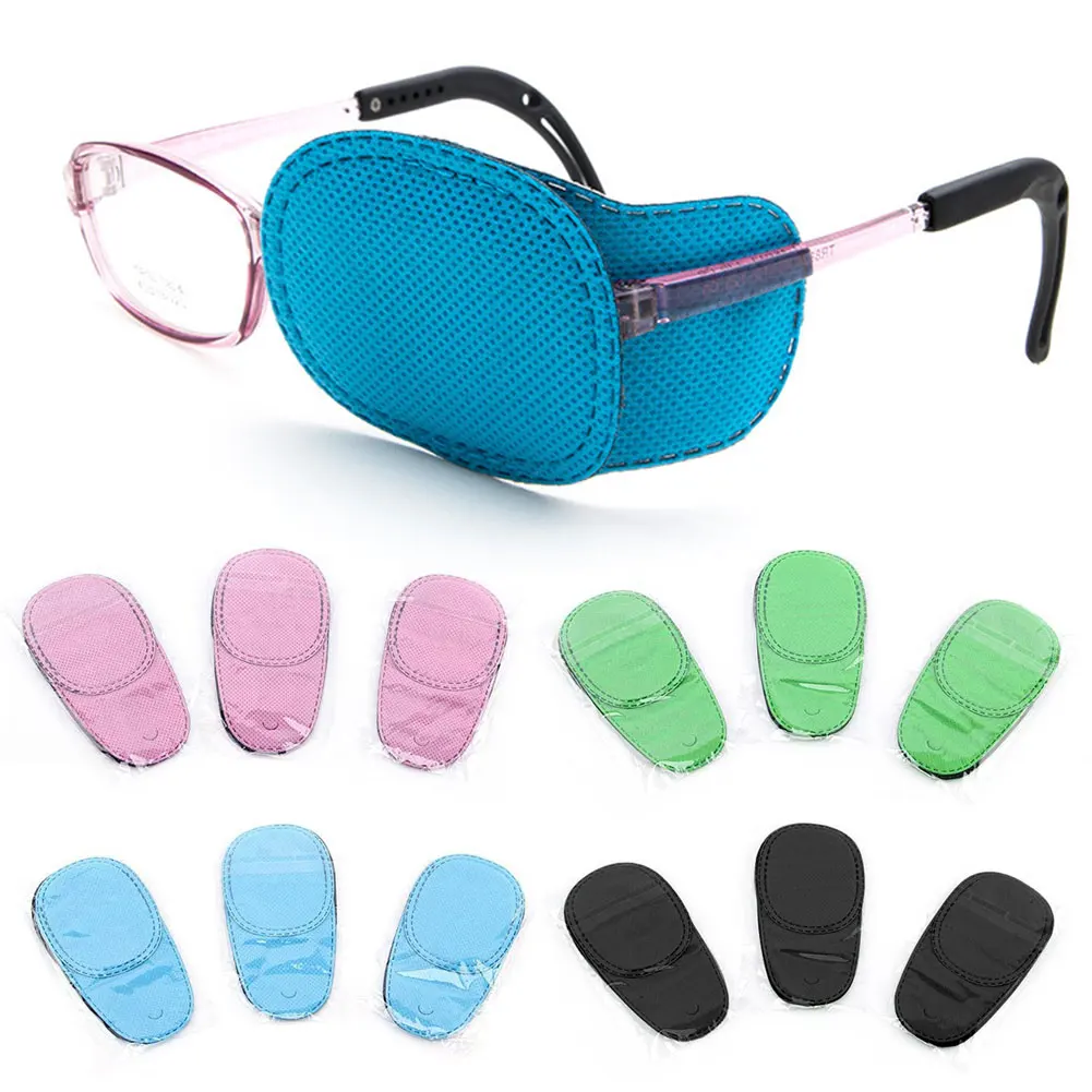 Amblyopia Mask Child Occlusion Eye Patch Lazy Eye Patch Astigmatism Training Eyeshade Amblyopia EyePatch Children Health Care