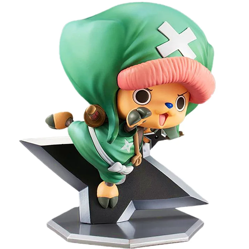 11Cm Anime Figure One Piece PVC Action Figure Kimono Ninja Tony Tony Chopper Collection Model Dolls Kid Gift Toys Decoration