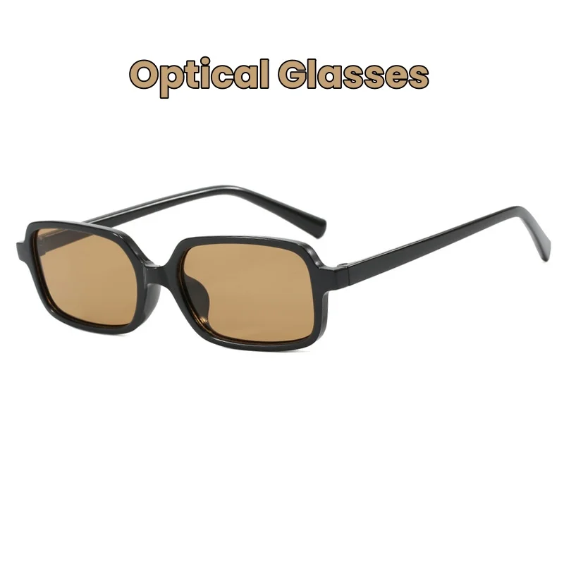 

Retro Narrow Edged Square Small Frame Sunglasses for Women with A Simple and Versatile Personality Sun Eye Sunshade UV400