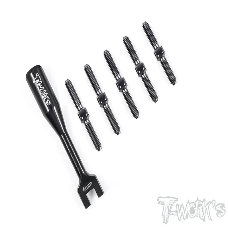 

Original T works TB-165 64 Titanium Turnbuckle Set ( For Serpent Project 4X EVO ) Rc part