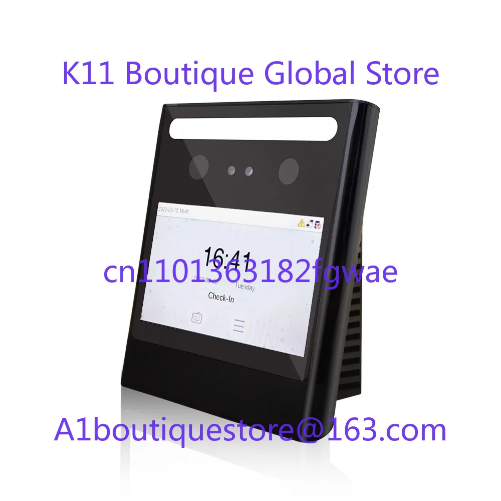 

Eface10 Cloud-based Attendance and Access Control System with LAN WAN Optional WiFi and Battery