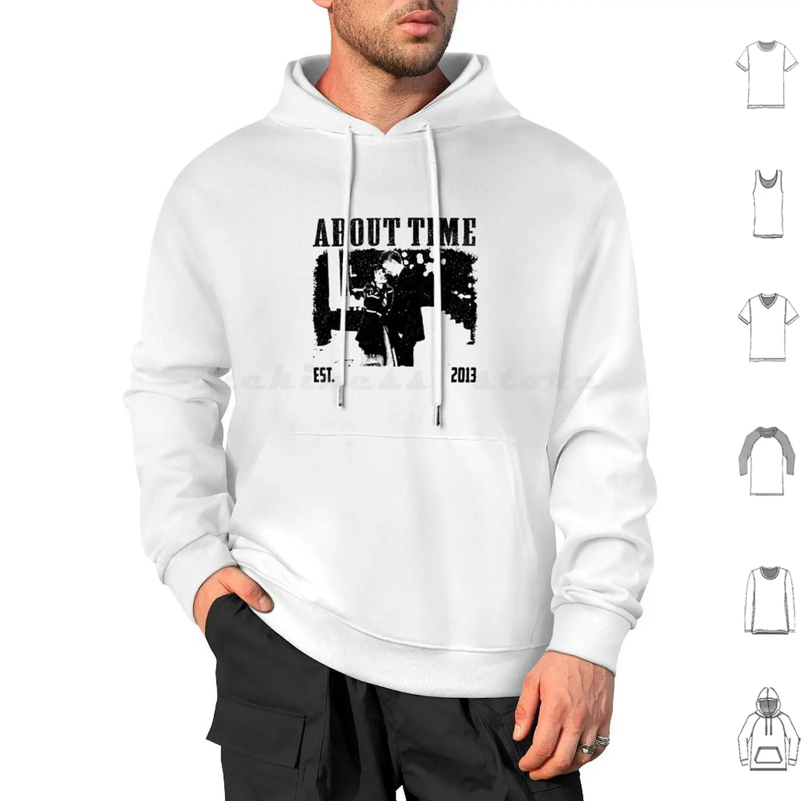 

Толстовки из фильма «Время» с длинным рукавом «О времени» из фильма «О времени» Фильм «Рэйчел Макаддамс» абсолютный «Клэк» О времени