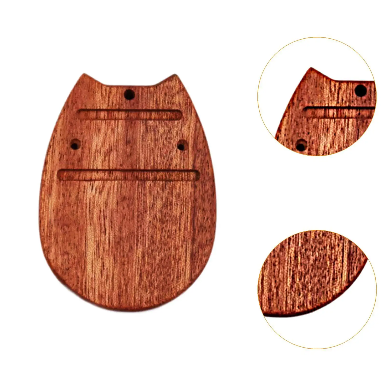 Wooden Kalimba Base Easy to Use Solid Wood Lightweight Professional Replacement 8 Key Kalimba Supplies Replace Fittings Kids