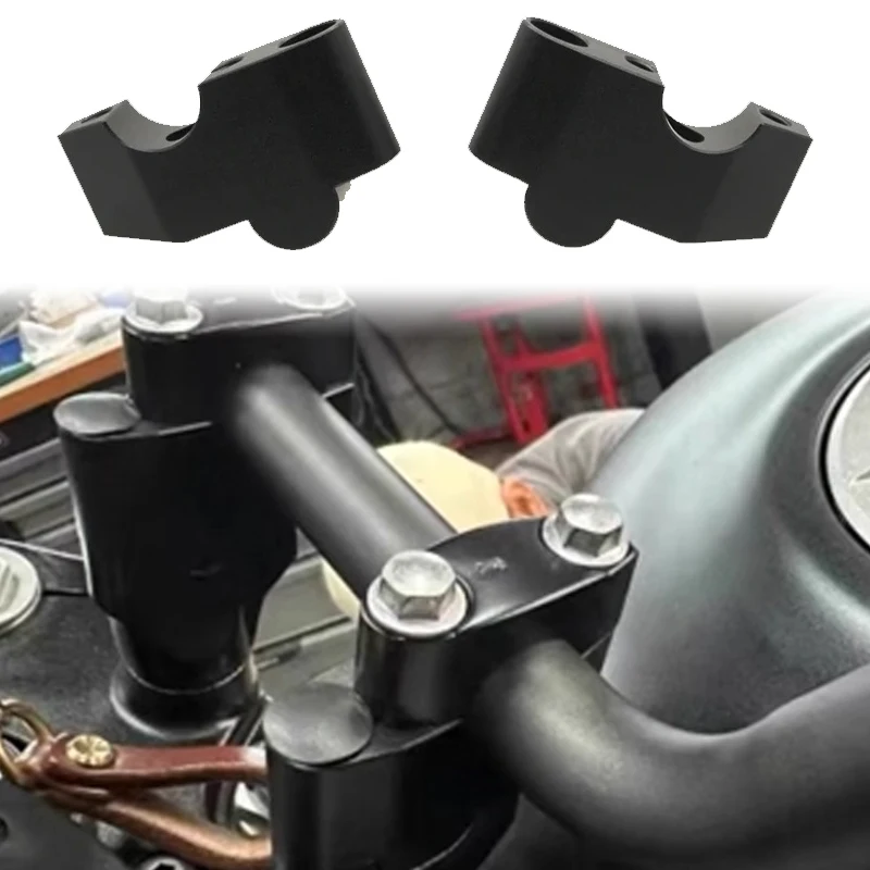 Motorcycle Handle Bar Riser Move Back Fit For Kawasaki Eliminator500 Eliminator400 2024 Eliminator 400 500 Handlebar Clamp Mount