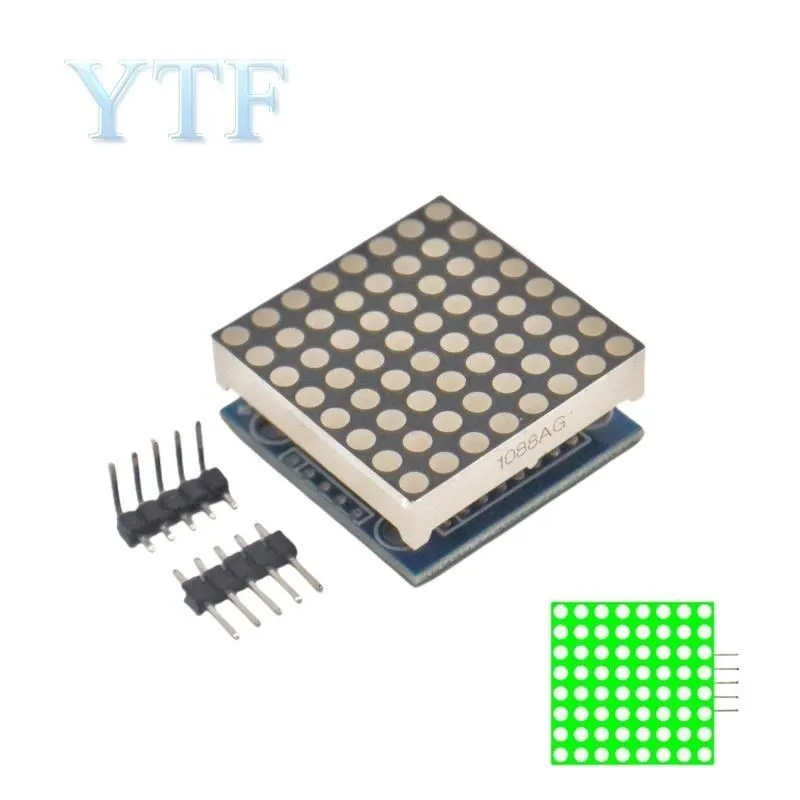 MAX7219 dot matrix module microcontroller module display module finished goods