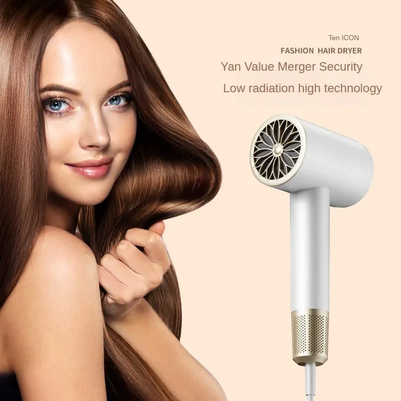 

2000W Anion High-Speed Hair Dryers Electric Turbine Safety Low Noise Constant Temperature And Quick Drying For Home Salons