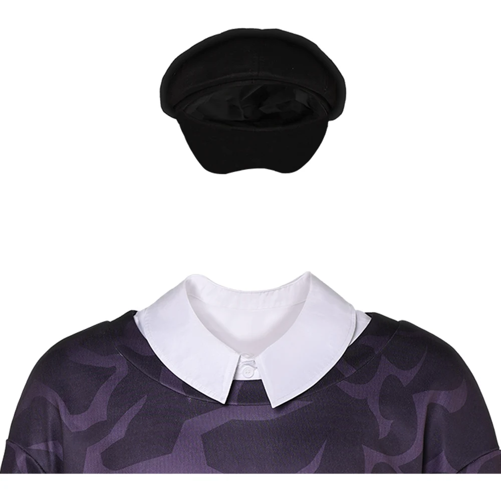 2025 الكرتون شيطان هنتر من KPop تأثيري ساجا بنين طفل قميص هوديي قبعة الملابس حفلة تمويه هالوين طقم ملابس الدعاوى