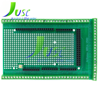 Compatible With MEGA2560 Double-side PCB Prototype Screw Terminal Block Shield Board Kit For Arduino Mega 2560 / Mega2560 R3