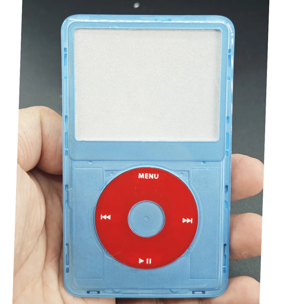 Neues farbiges Frontgehäuse für iPod Classic 6. und 6,5. Generation 80GB 120GB für Classic 7. und 7,5. Generation 160GB Clickwheel mit Knopf – Detail 3