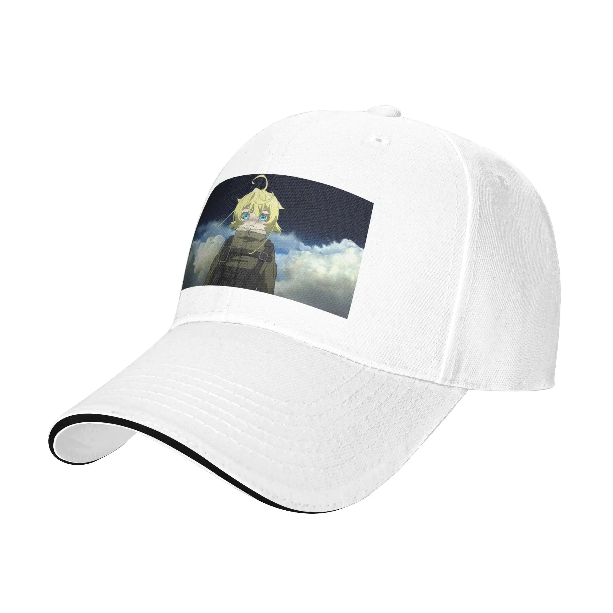 Saga Of Tanya The Evil Anime Cap Casual Baseball Caps Adjustable Hat Hip Hop Summer Unisex Baseball Hats Customizable