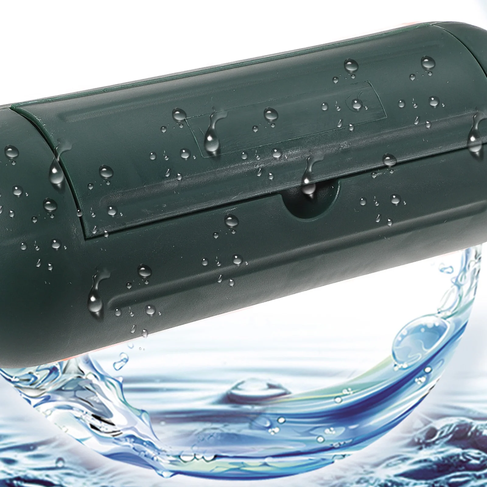 

2 pcs Waterproof Connection Box Outdoor Electrical Extension Cord Box For Pool Pump Landscape Lighting Ip68 Dustproof Uv