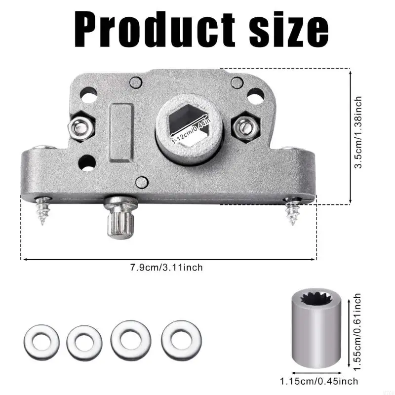 M76E 1020281K1A Metall-Dachentlüftungsmechanismus für Wohnmobile zum Austausch von Abdeckungsliftteilen – Detail 6