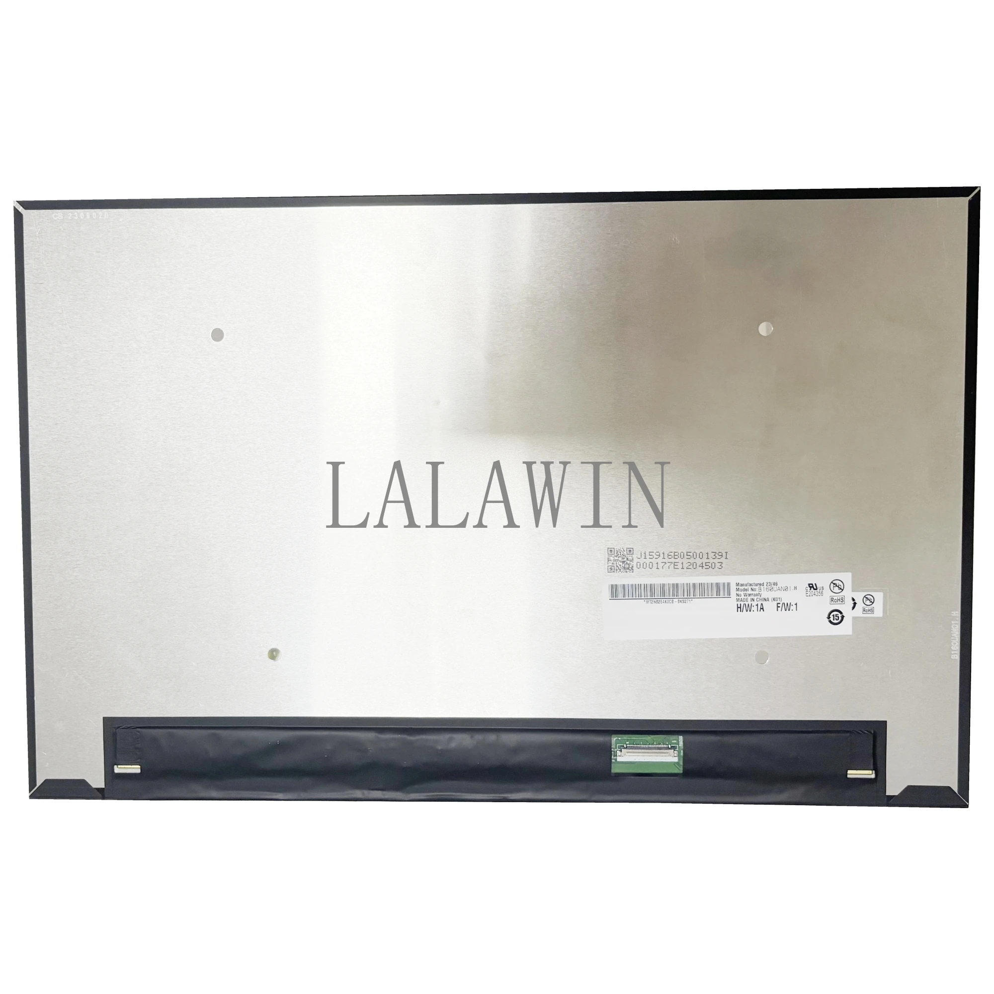 B160UAN01.H 1920X1200 replacement matrix panel 16.0 inch laptop LCD screen