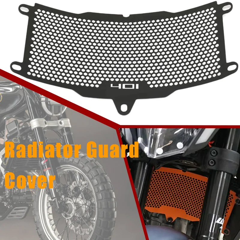 

Motorcycle Accessories Radiator Guard Grille Cover Protector Protective Grill For Husqvarna Vitpilen Svartpilen 401 2024 2025