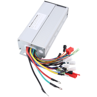 AEF6-1 PCS 15 Tube 48-84V 1500W Dual Mode Brushless Motor Speed Controller Replacement Electric Bike Speed Motor Silver