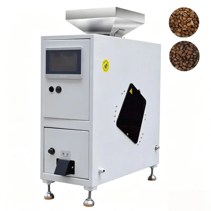 Customized Intelligent Multi-Function Coffee Bean Color Sorter Raw And Roasted Coffee Beans Sorting Machine