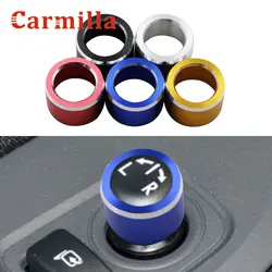 Car Rearview Mirror Adjustment Knob Trim Cover Control Switch Decoration Rings for Subaru XV Forester Outback 2015-2018 WRX