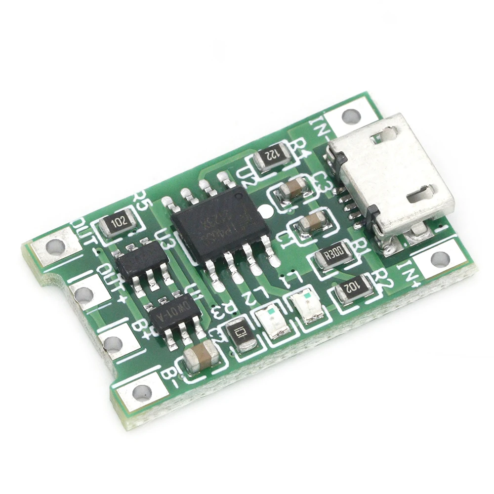 وحدة شحن بالطاقة الشمسية 3.6 فولت 3.7 فولت 4.2 فولت حامي الشحن لبطارية ليثيوم 18650